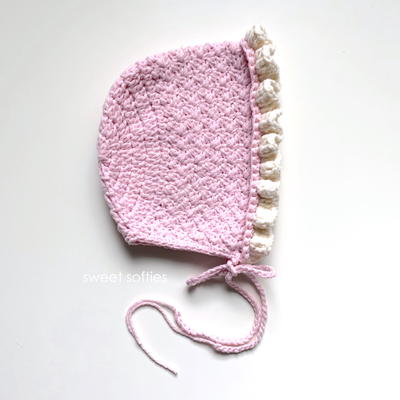 Baby Girl Classic Lace Vintage Bonnet Hat