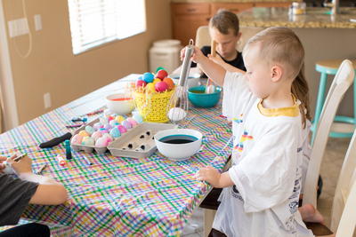 Tips For Coloring Eggs With Toddlers