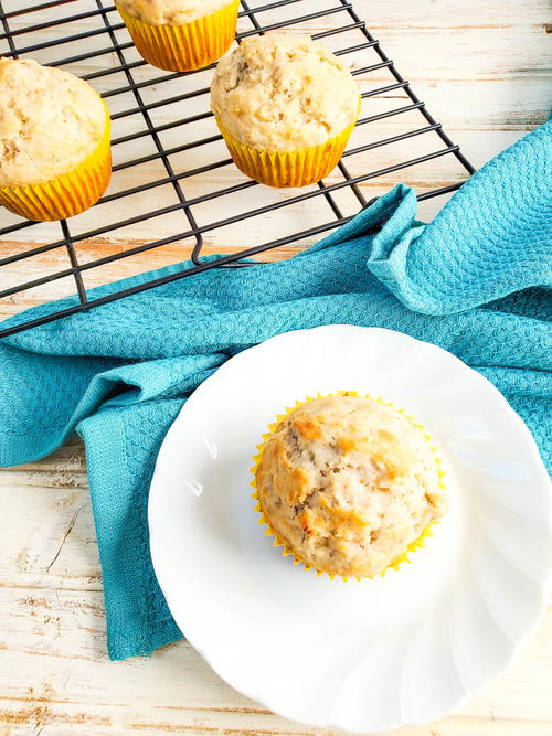 Easy Banana Walnut Muffins