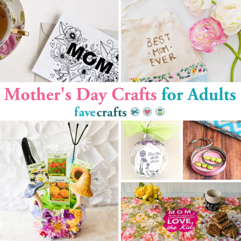 101+ Mother's Day Crafts for Adults | FaveCrafts.com