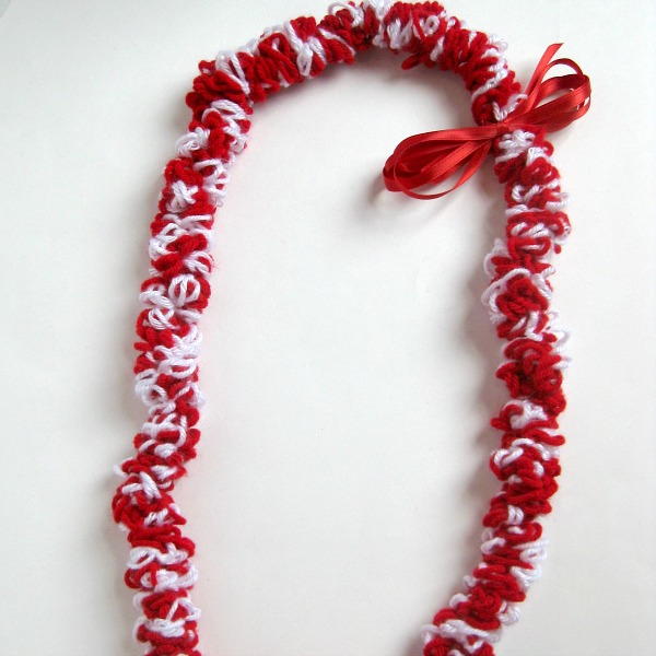 Crocheted Graduation Leis