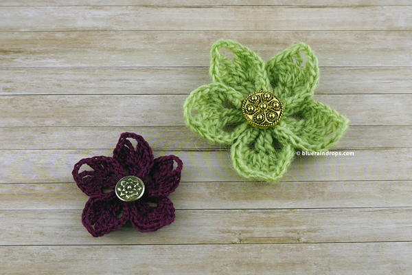 Easy Crochet Wildflower Pattern