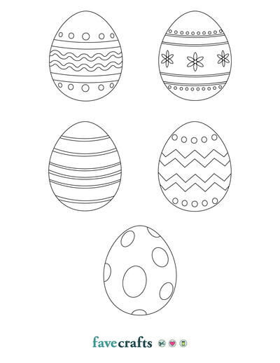 Printable Easter Eggs [Free Download]