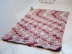 Thermal Stitch Bath Mat Allfreecrochet Com