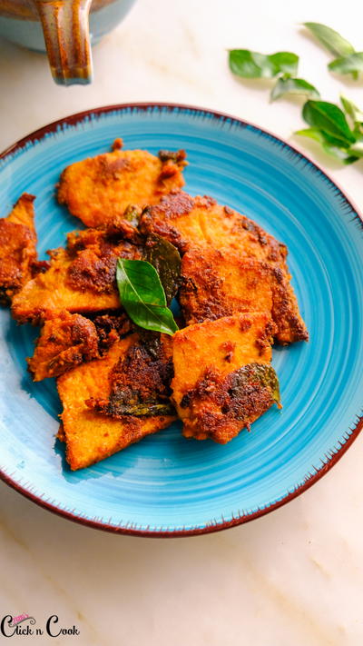 Chettinad Karunai Kizhangu Varuval (yam Fry)