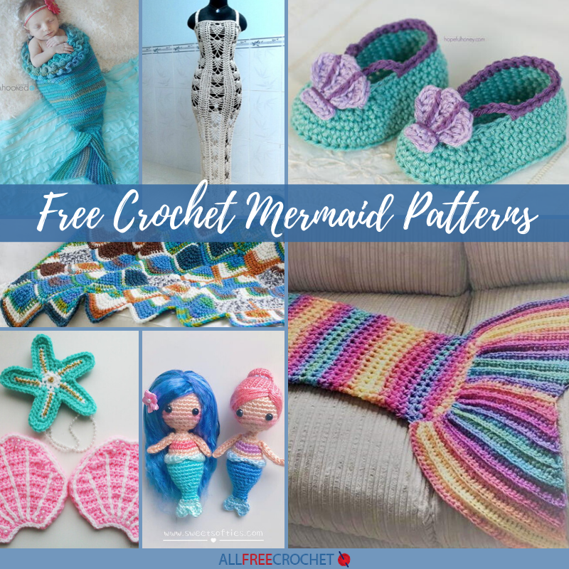 30 Free Crochet Mermaid Patterns AllFreeCrochet