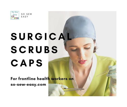 Surgical Scrub Caps For Frontline Healthcare Workers