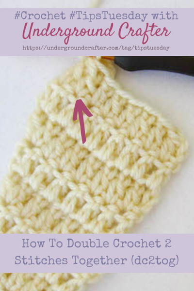 How To Double Crochet 2 Stitches Together | AllFreeCrochet.com