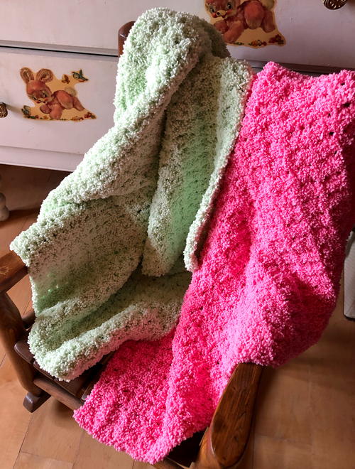 7-hour Crochet Soft Bassinet Blanket