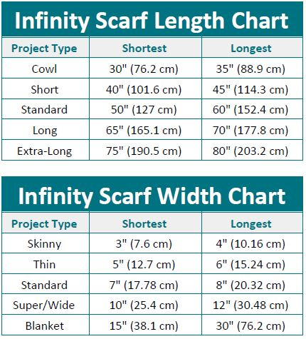 snood size guide