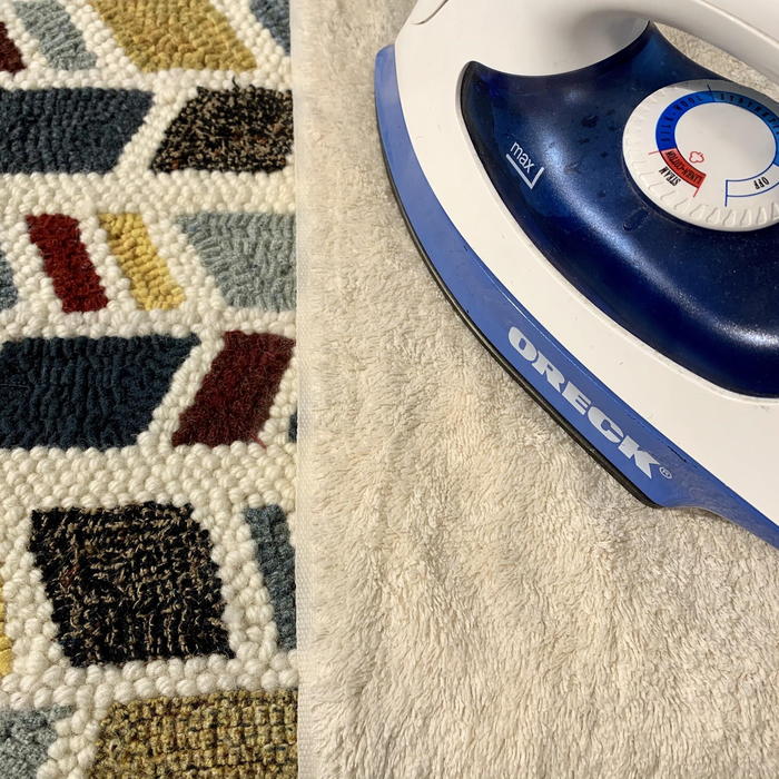 How to Finish a Punch Needle Pillow