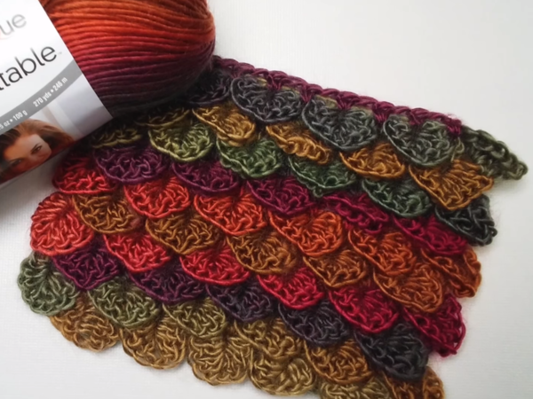 Crocodile Stitch Crochet Tutorial