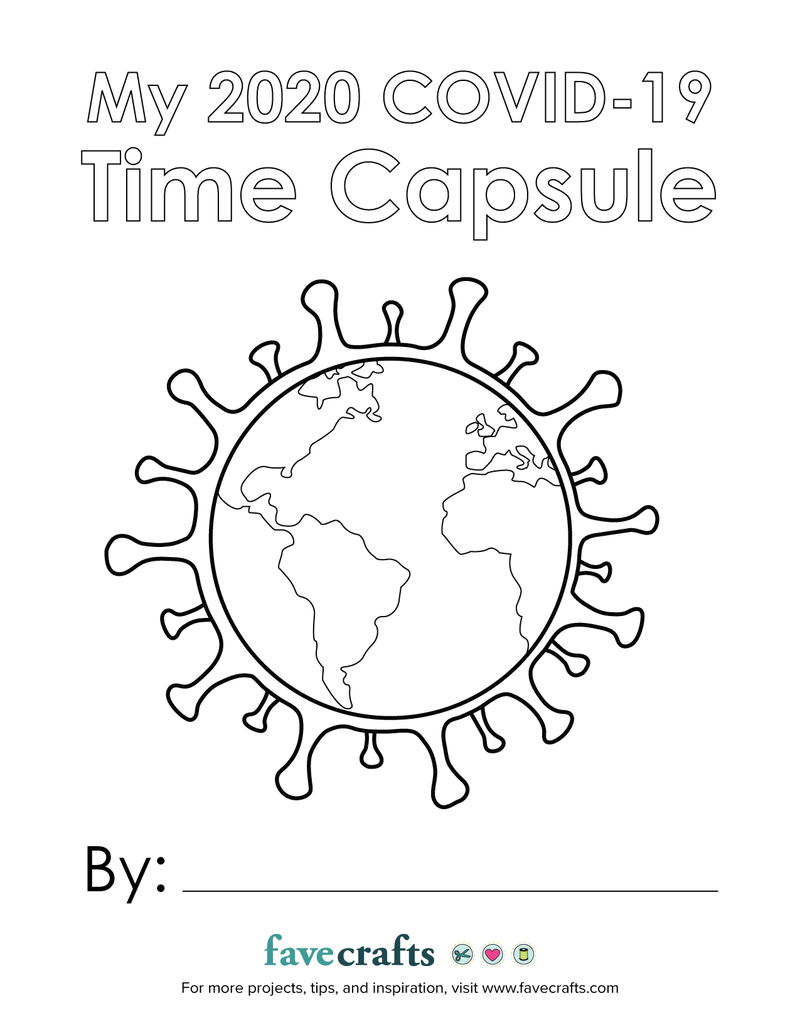 Covid-19 Time Capsule for Kids | FaveCrafts.com