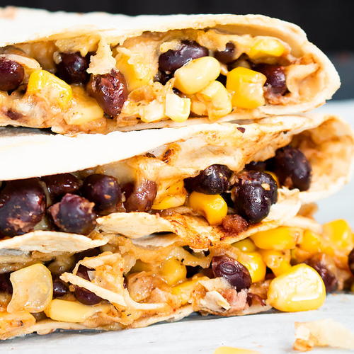 Black Bean Quesadilla