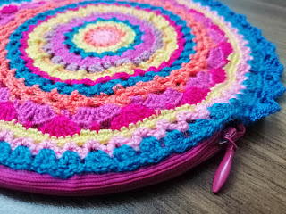 Vibrant Mandala Pouch