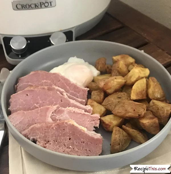 Fanta Gammon In Slow Cooker With Honey