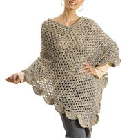 Granny Square Poncho | AllFreeCrochet.com