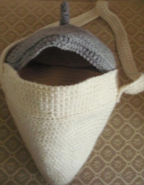 Crocheted Yarn Bag