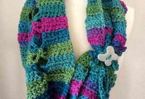 Healing Butterfly Chunky Cowl