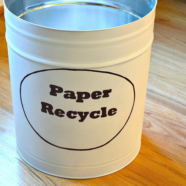 Office Paper Recycling Bin