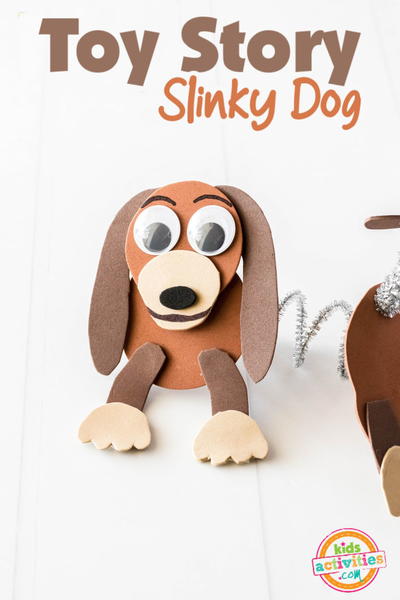 Toy Slinky Dog 