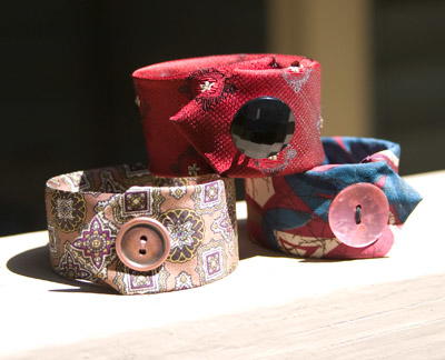 Necktie Cuff Bracelet