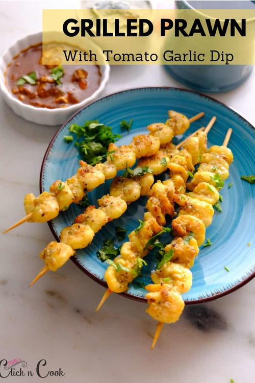Grilled Garlic Shrimp | AllFreeCopycatRecipes.com