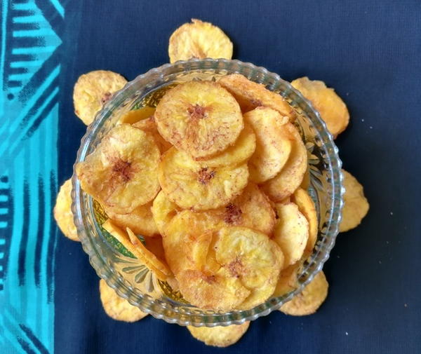 Banana Chips Recipe  Homemade Kerala Banana Chips  Raw Banana Wafers