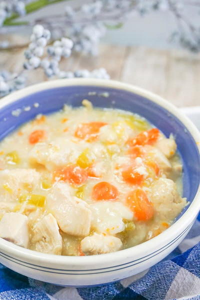 Slow Cooker Chicken And Dumplings | FaveSouthernRecipes.com
