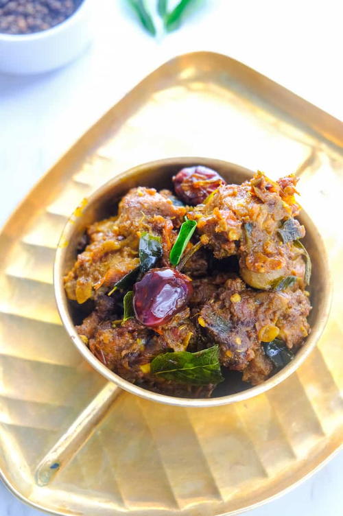 Chettinad Mutton Chukka | FaveHealthyRecipes.com