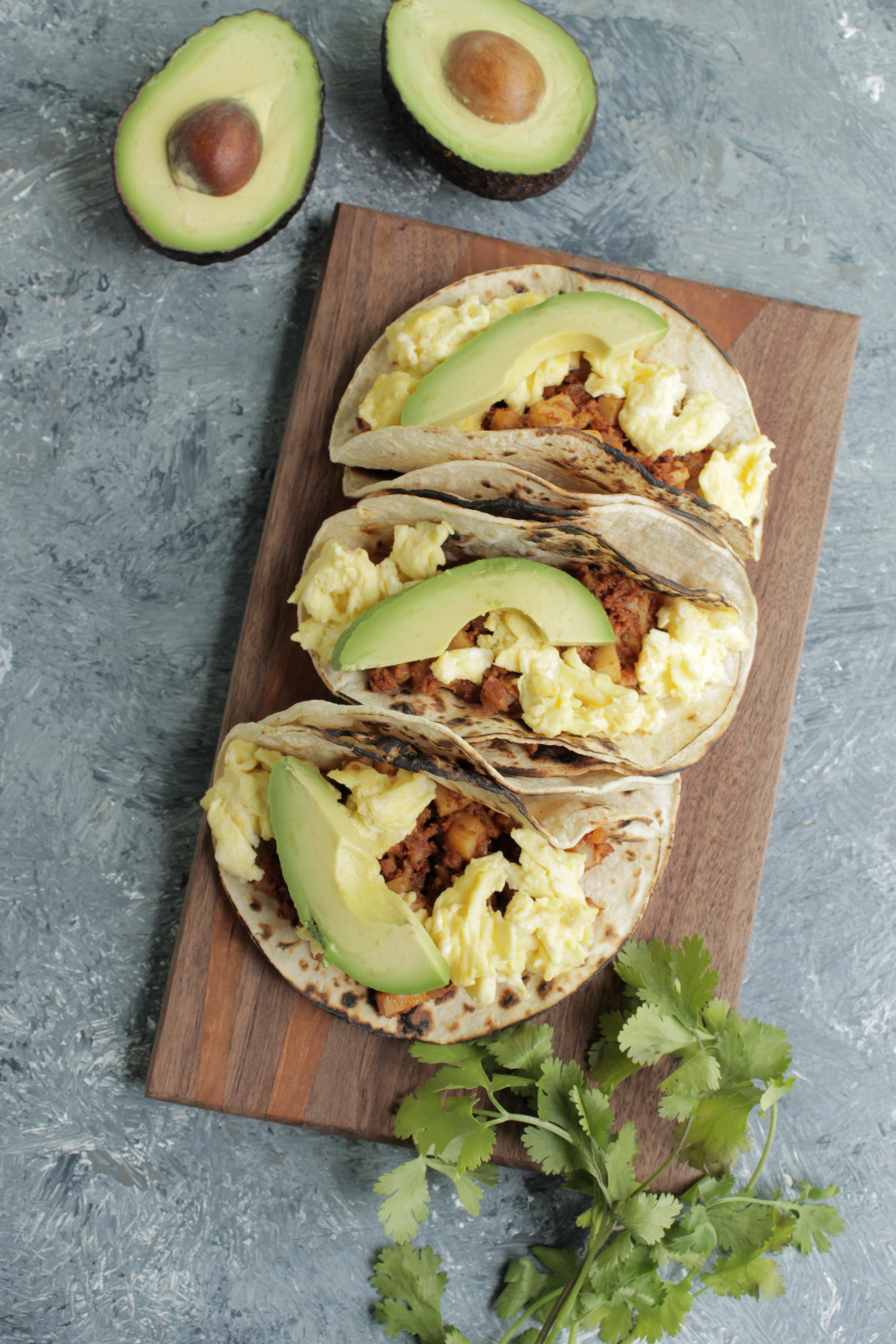 Mexican Breakfast Tacos | FaveHealthyRecipes.com