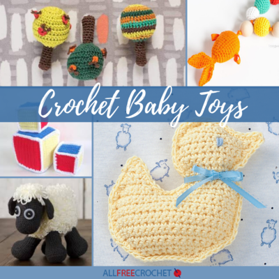 18 Crochet Baby Toys Free Patterns AllFreeCrochet