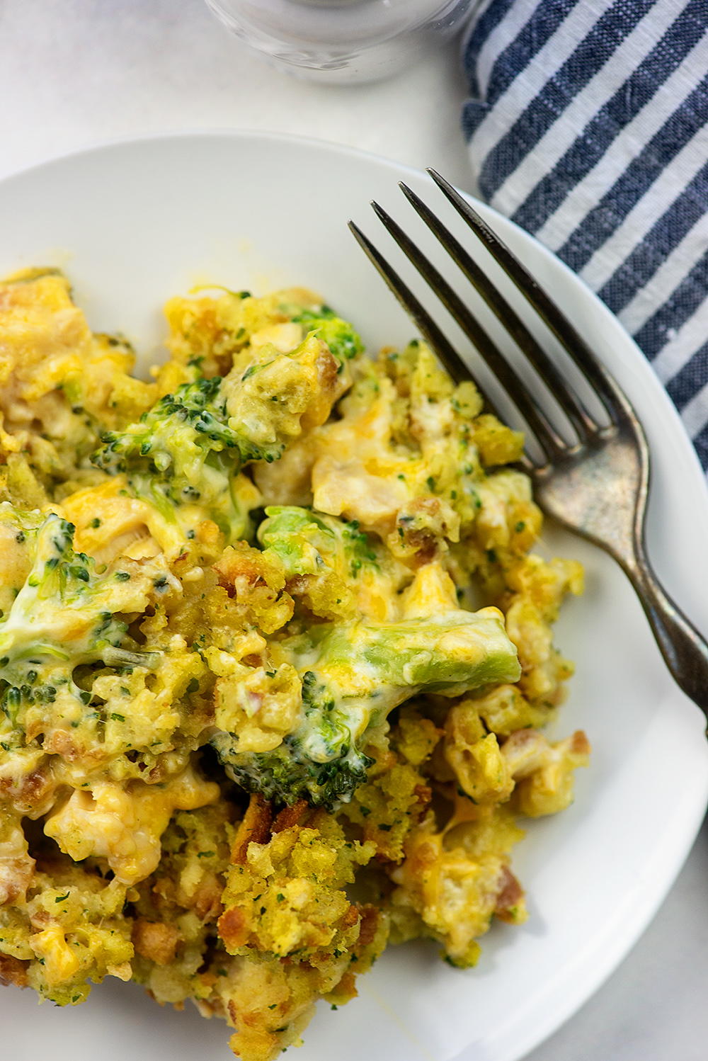 Cheesy Chicken Broccoli Casserole | AllFreeCasseroleRecipes.com