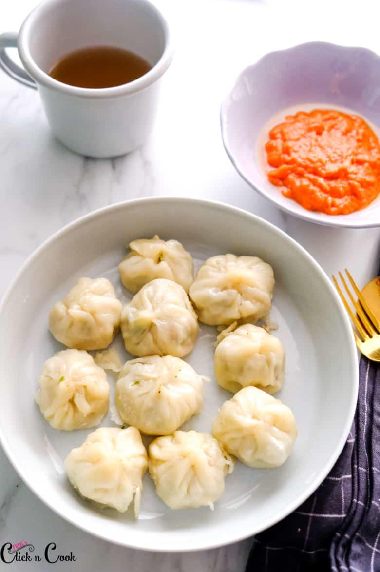 Chicken Momos Recipe | FaveHealthyRecipes.com