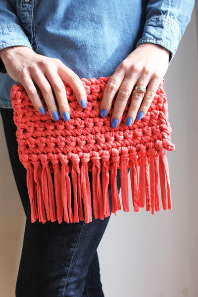 Boho Fringe Evening Purse