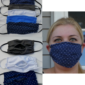 Face Mask With Pocket & Nose Wire