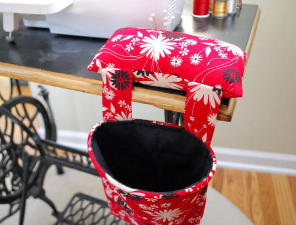 Grandma's Pincushion Thread Catcher Tutorial | AllFreeSewing.com grandma-s-pincushion-thread-catcher-tutorial-allfreesewing-com