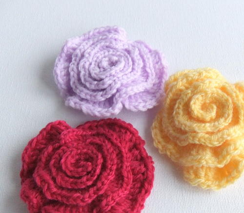 Ruffled Rose Pattern | AllFreeCrochet.com