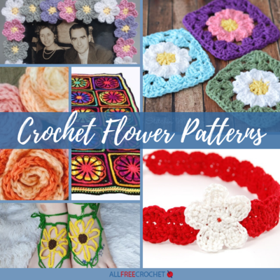 coming up flowers yarn patterns
