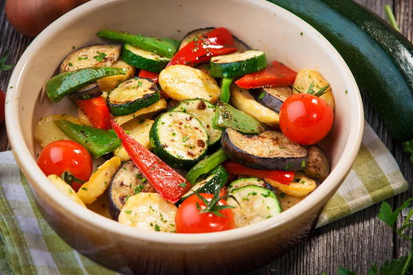 Mediterranean Vegetables In Air Fryer