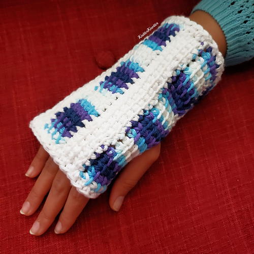 Join Me - Easy Tunisian Mittens | AllFreeCrochet.com