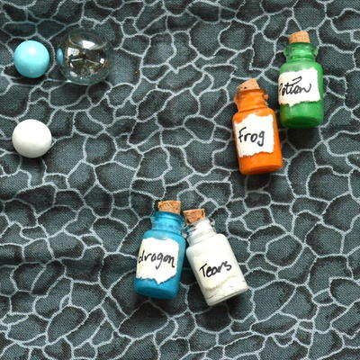 Mini Magic Potion Bottles