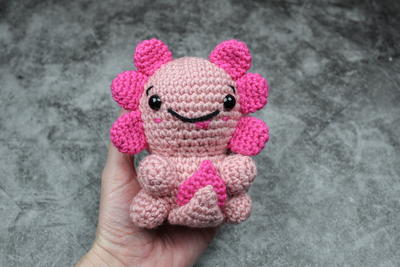 Crochet Axolotl Amigurumi