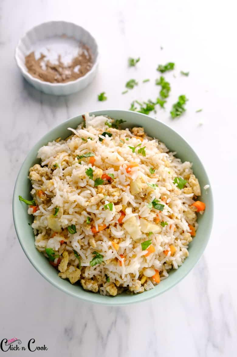 Garlic Egg Fried Rice