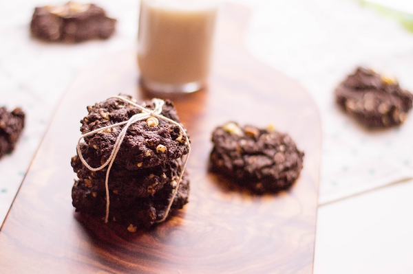 Double Chocolate Chip Cookies