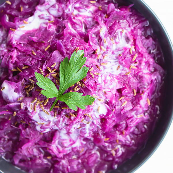 Japanese cabbage salad recipe Red Cabbage Side Dish | FaveHealthyRecipes.com