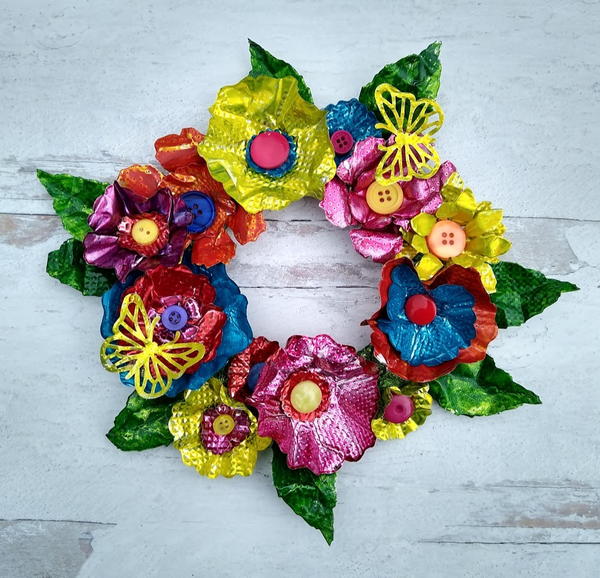 Festive Foil Wreath