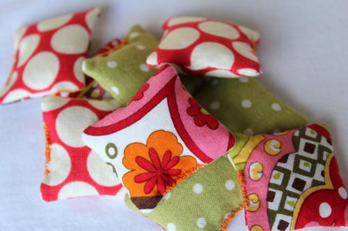 DIY Pattern Weights Using Fat Quarters