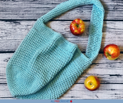 Grocery Bag Crochet PATTERN Net Mesh Beach Market Reusable - Etsy