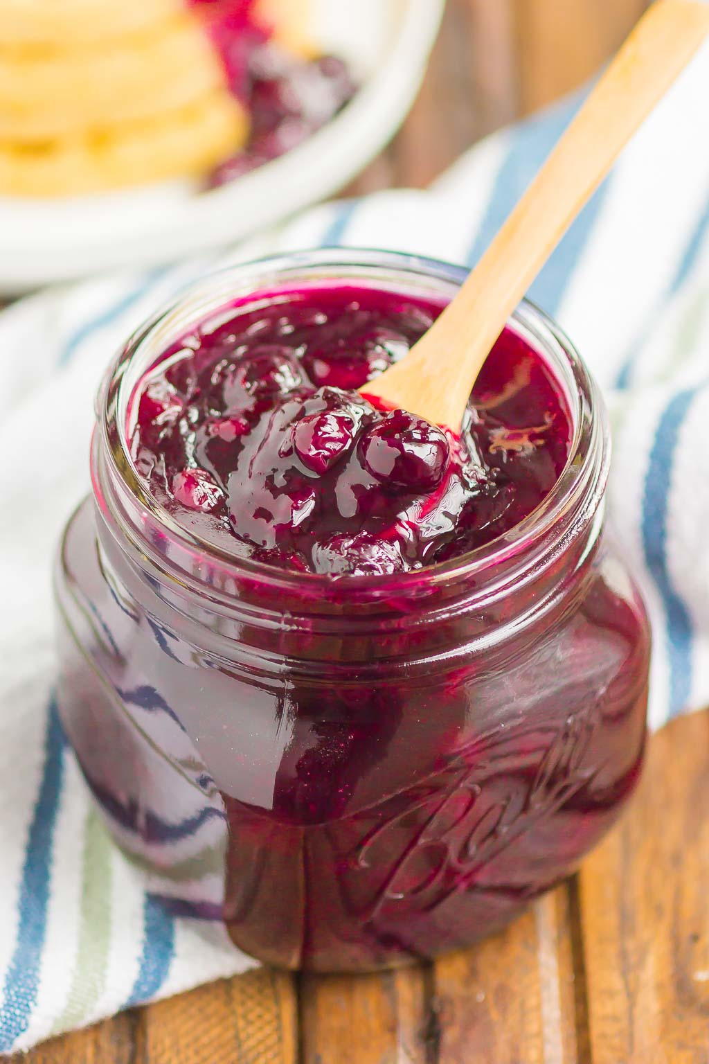 Easy Blueberry Sauce